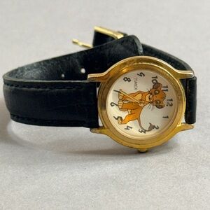 Timex Gold Watch Disney The Lion King Simba